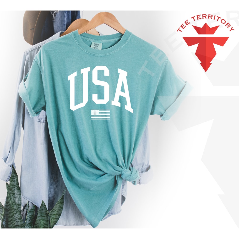 Comfort Colors USA Tshirt, 4 of July Tshirt, USA Flag Tshirt, USA Shirt for 4of July, Independent Day Shirt, Big Letter Usa Shirt, Retro Usa - 7.jpg
