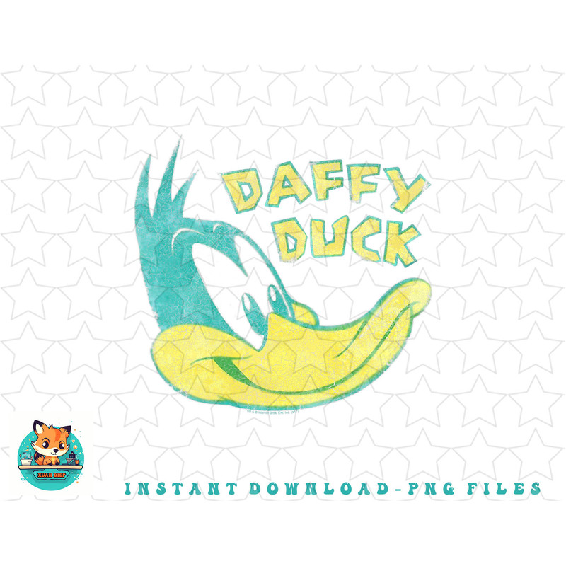 Looney Tunes Daffy Head png, sublimation, digital download.jpg