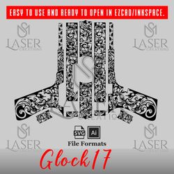 sm-laser-creation glock 17 scroll degasin