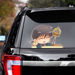 inuyasha decal for car, inuyasha sticker, miroku decal, anime decal, anime sticker, manga decal