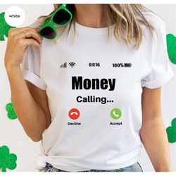 funny business shirt, gift for him, money graphic tees, gambling t-shirt, genderneutral adult tshirt, sarcastic mens clo