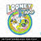 Looney Tunes Group Shot Retro Neon Bullseye png, sublimation, digital download.jpg