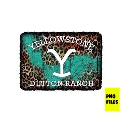 yellowstone dutton ranch png, yellowstone png, dutton ranch png, leaopard png, png digital file