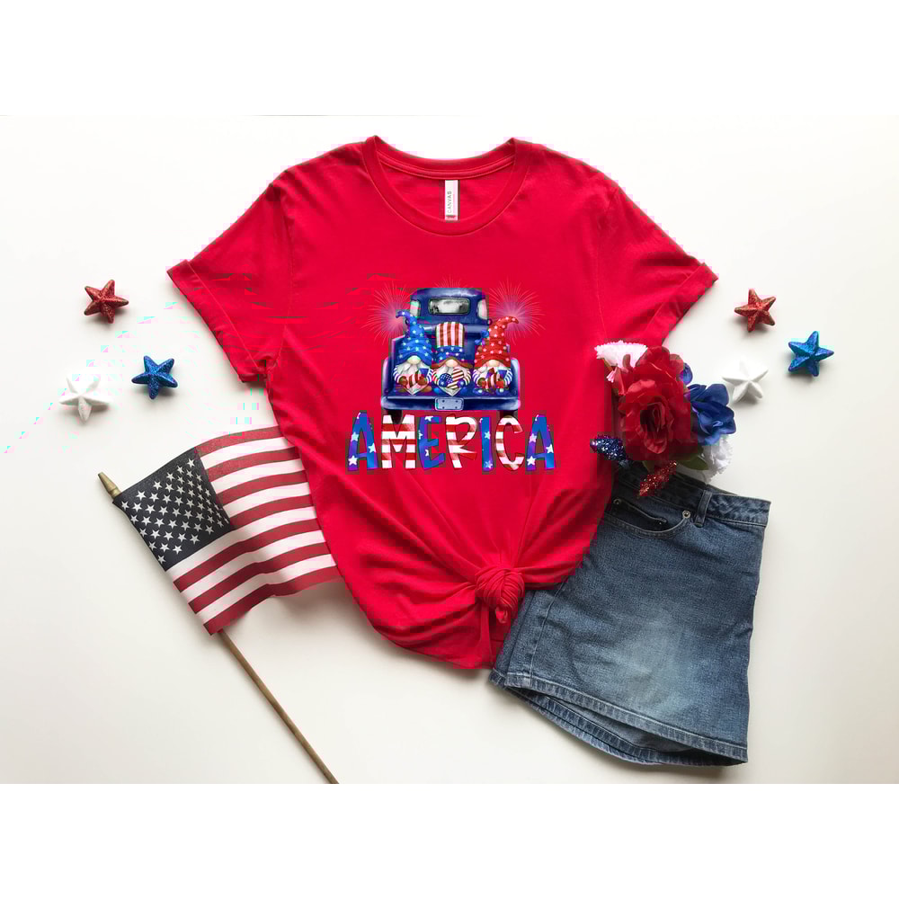 4th of July Gnome Shirt, 4th of July Shirt, Gnome Shirt, Patriotic Shirt, Independence Day Shirt, 4th of July Gift, Independence Day Gift - 3.jpg