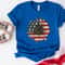 America Sunflower Shirt, USA Flag Flower T Shirt, Gift For American, 4th Of July Flag Graphic T-Shirt, Freedom T Shirt, Independence Shirt - 3.jpg