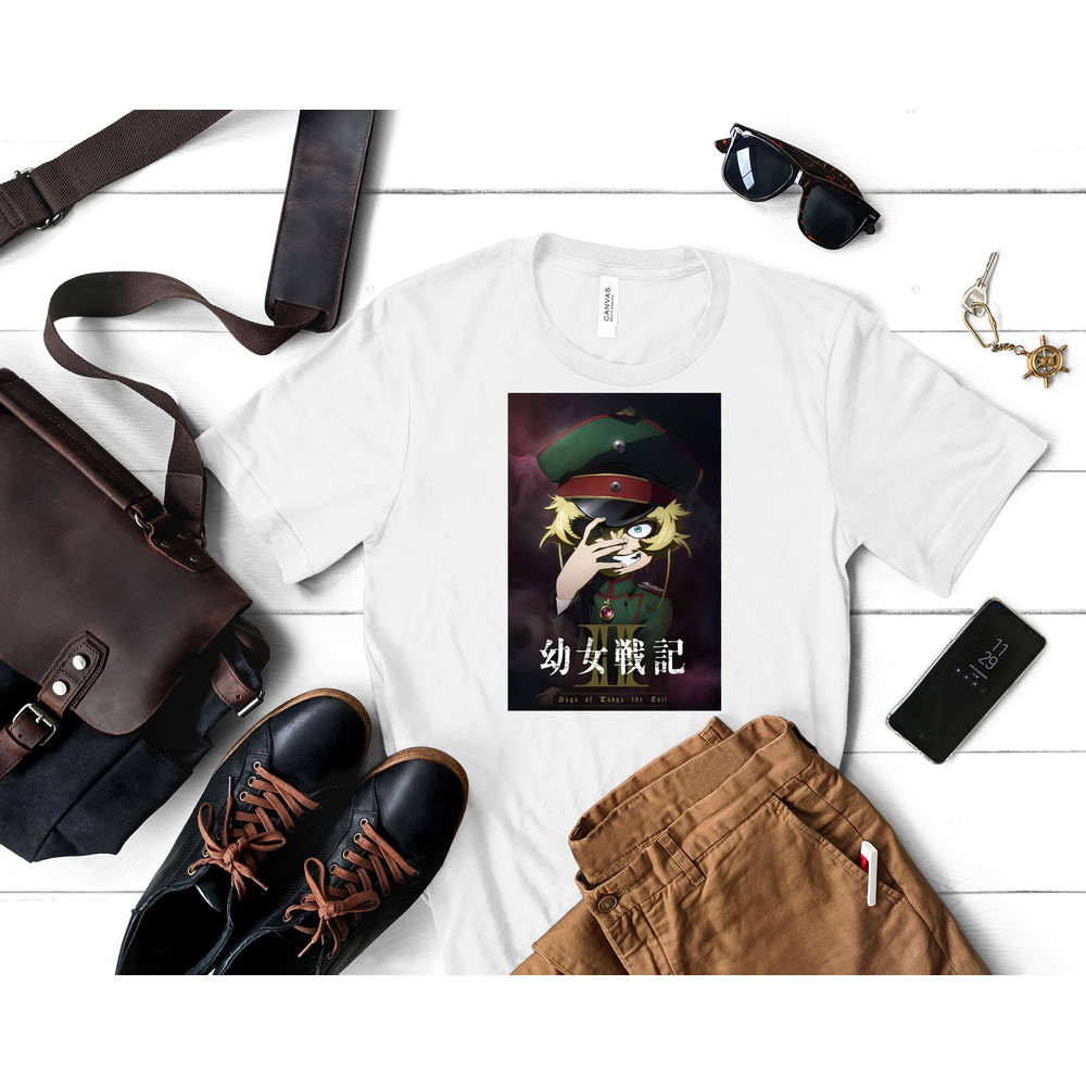 Tanya Degurechaff - Youjo Senki - Saga of Tanya the Evil Classic T-Shirt 16_White_White.jpg