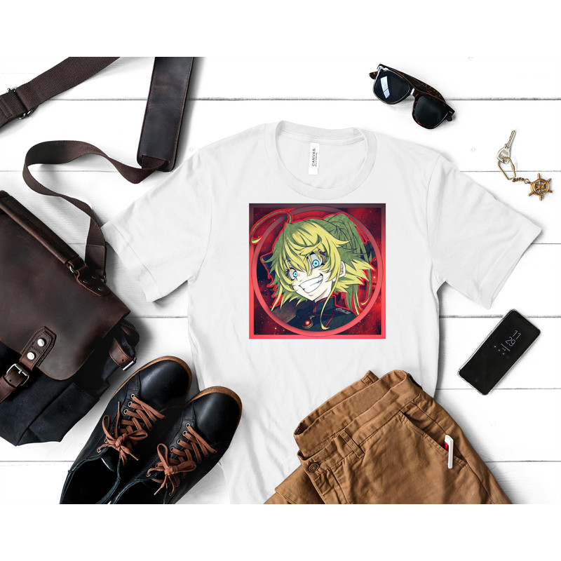 Tanya Degurechaff - Youjo Senki - Saga of Tanya the Evil Essential T-Shirt 23_White_White.jpg