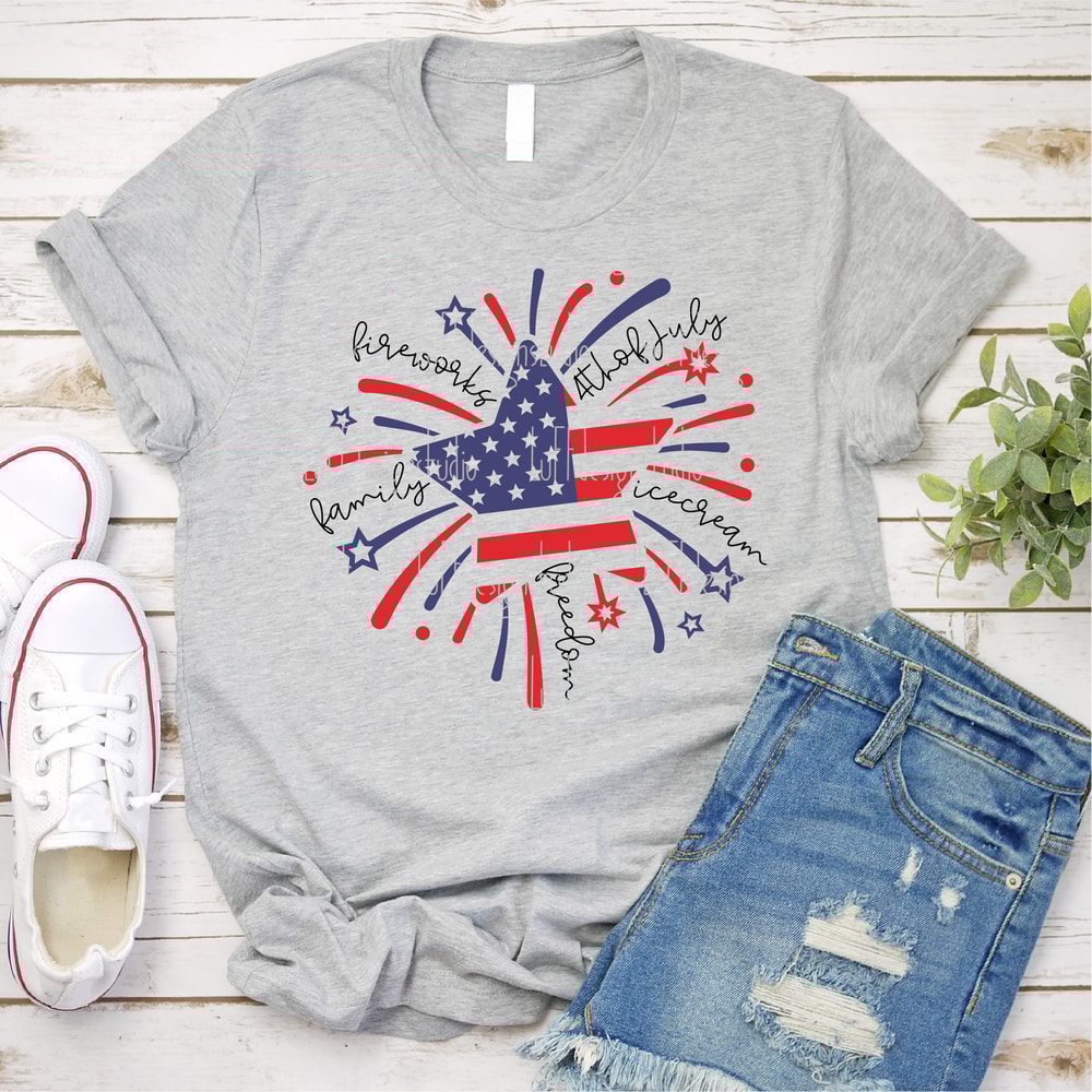 Firework SVG, 4th of July SVG, Patriotic SVG, American Flag Svg, Kids Shirt Svg, Png, Svg Files For Cricut, Sublimation Designs Downloads - 2.jpg