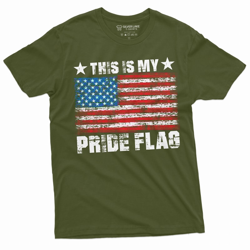 Men's This is my pride flag T-shirt Patriotic USA American Flag 4th of July Independence day Father's day Gift Tee Shirt - 3.jpg