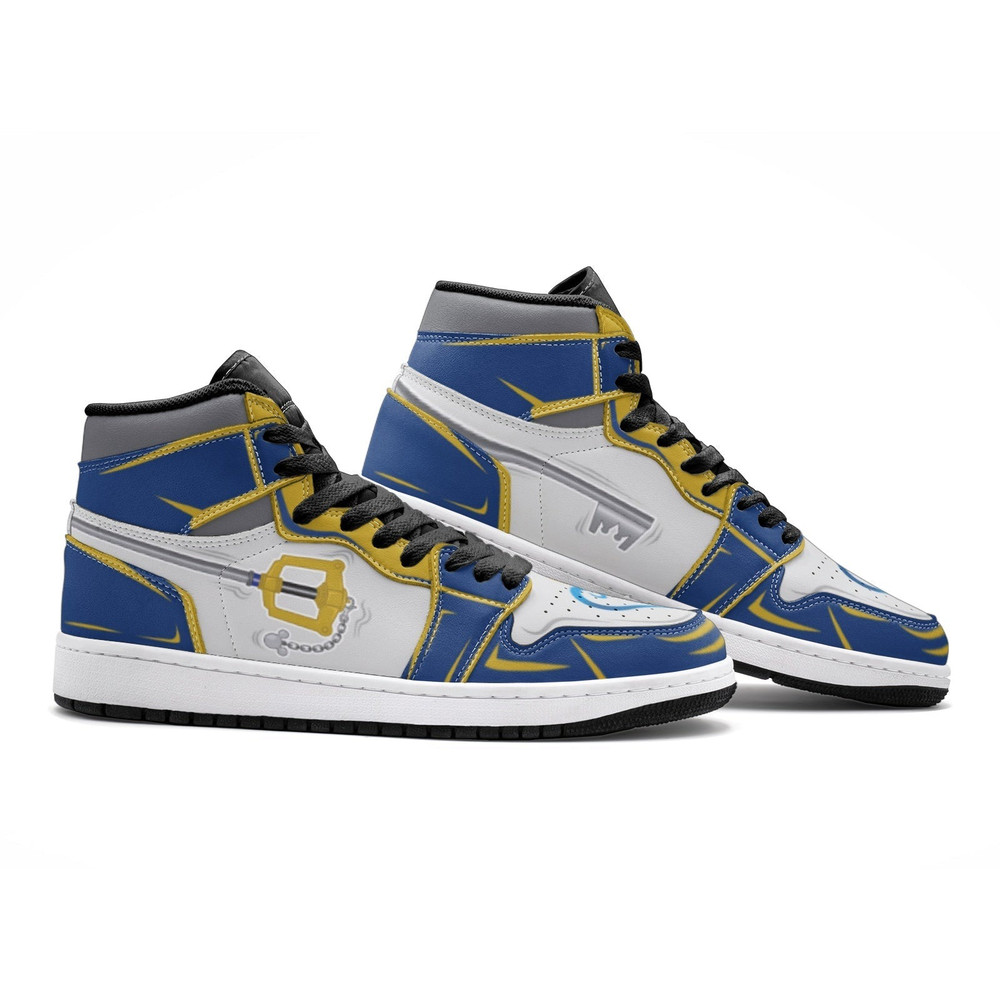 Kingdom Key Kingdom Hearts JD1 Shoes, Kingdom Key Kingdom Hearts Jordan 1 Shoes, Kingdom Key Kingdom Hearts Shoes