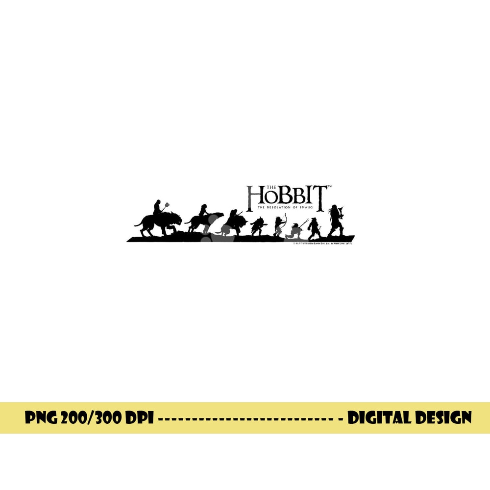 Hobbit Marching png, sublimation .jpg