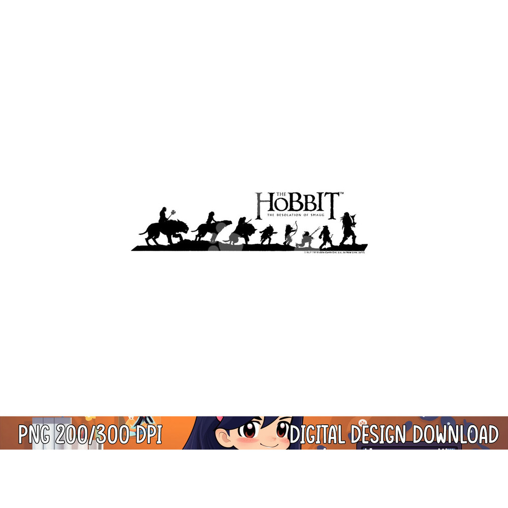 Hobbit Marching png, sublimation .jpg