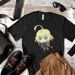 saga of tanya the evil shirt, saga of tanya the evil t shirt, does saga of tanya the evil have a manga shirt