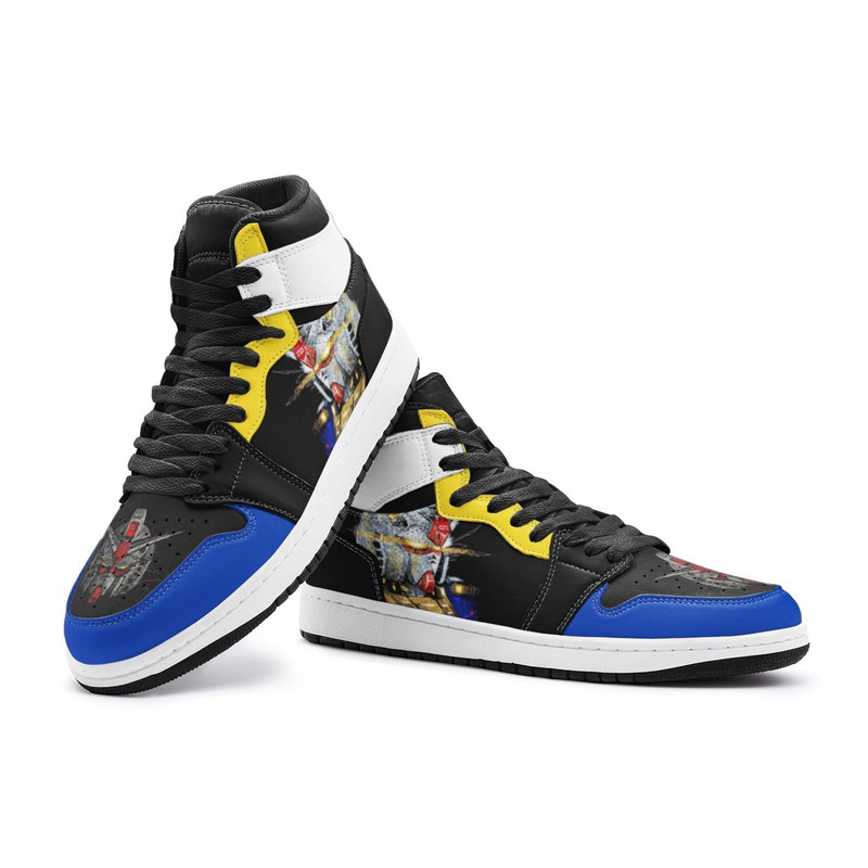 Scribble RX-78 Gundam JD1 Shoes, Scribble RX-78 Gundam Jordan 1 Shoes, Scribble RX-78 Gundam Shoes Sneaker