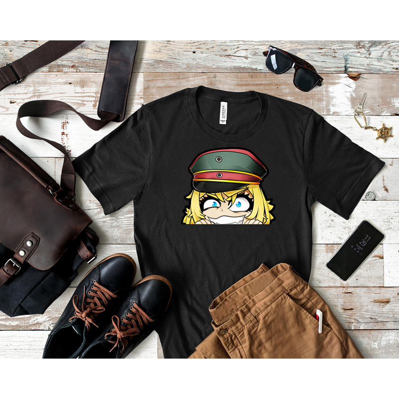 New Artwork - Tanya Degurechaff - Youjo Senki Classic T-Shirt 58_Shirt_Black.jpg