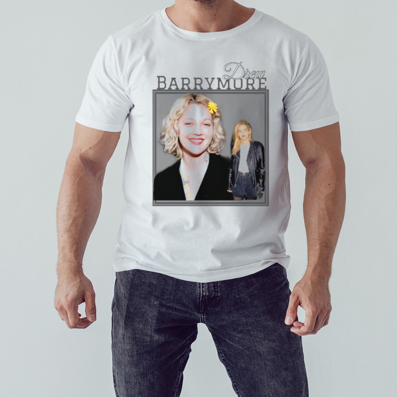 90s Actress Drew Barrymore Shirt, Unisex Clothing, Shirt For Men Women, Graphic Design, Unisex Shirt