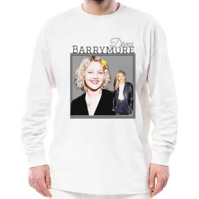 90s Actress Drew Barrymore Shirt, Unisex Clothing, Shirt For Men Women, Graphic Design, Unisex Shirt