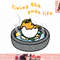 Living the Gude Life Ramen featuring Gudetama png, instant download.jpg