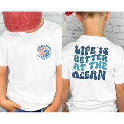ocean pocket shirts, aesthetic beach t-shirt, trendy summer outfits, gift for her, family trip shirts, holiday shirt, va