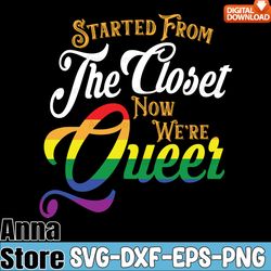 now we're queer funny lgbt gay pride svg,lgbt day svg,lesbian svg,gay svg,bisexual svg,transgender svg,queer svg,pride