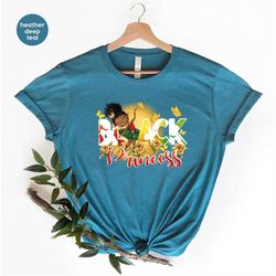 juneteenth baby onesie, black toddler girls shirt, birthday gifts for her, melanin youth outfit, black princess shirt, b
