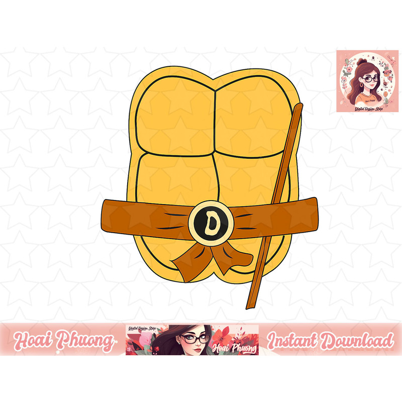 Mademark x Teenage Mutant Ninja Turtles - Donatello Easy Halloween Costume png, instant download.jpg