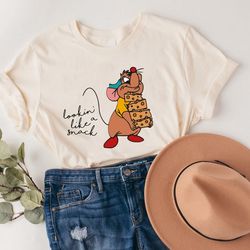 lookin' like a snack gus-gus shirt, disney cindrella shirt, disney snacks, disneyland