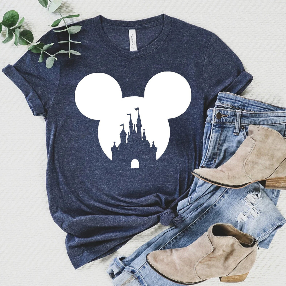 Mickey Castle Shirt, Disney Matching Family Shirts, Disneyworld Shirts, Disney Ear Shirt, Family Disney Shirt - 1.jpg