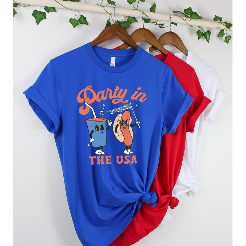 Party In The USA Shirt,4th of July Shirt,Family Matching Shirt,Funny 4th Of July Shirt,Independence Day Shirt,4th July Gift,USA Summer Shirt - 4.jpg