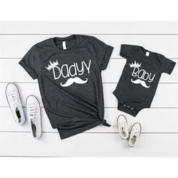 matching dad shirt, fathers day gift, funny daddy and son graphic tees, cool new dad clothing, father son outfit, dads m