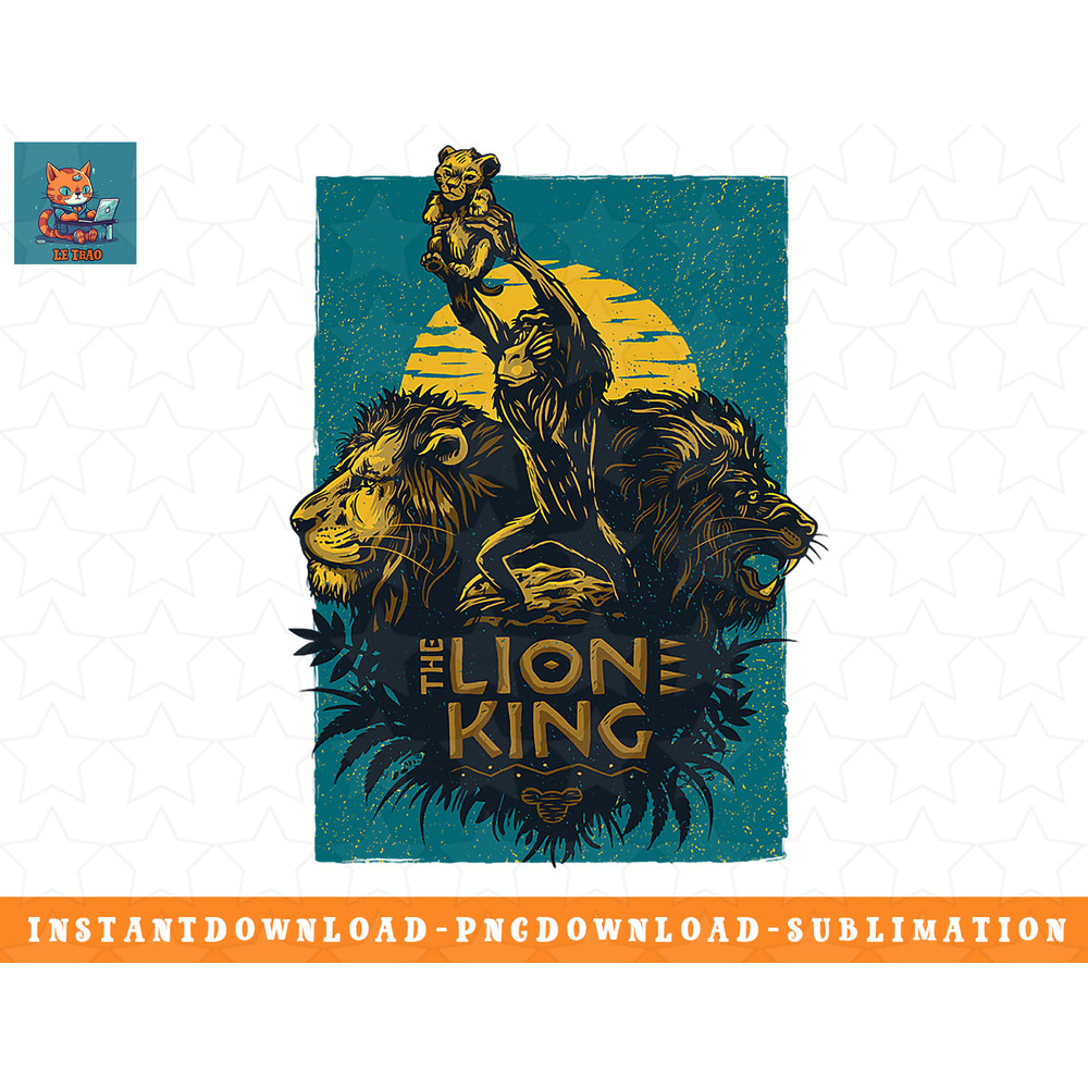 Disney The Lion King Live Action Circle of Life png, sublimation, digital download.jpg