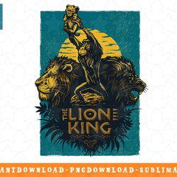 disney the lion king live action circle of life png, sublimation, digital download