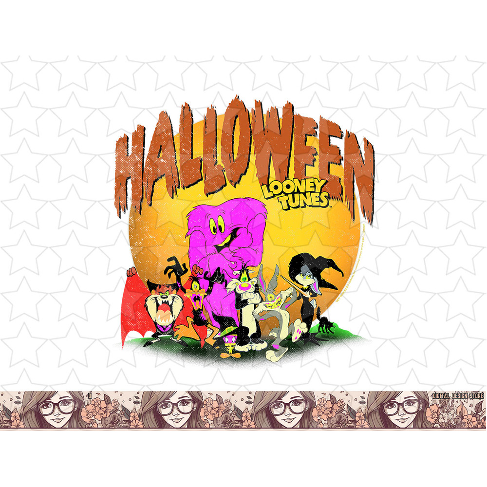Looney Tunes Halloween Night Group Shot png, sublimation, digital download .jpg
