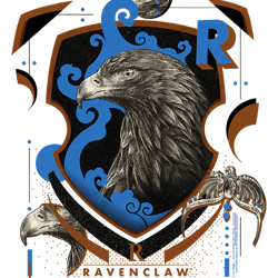 harry potter ravenclaw shield realistic eagle t-shirt.pngharry potter ravenclaw shield realistic eagle t-shirt
