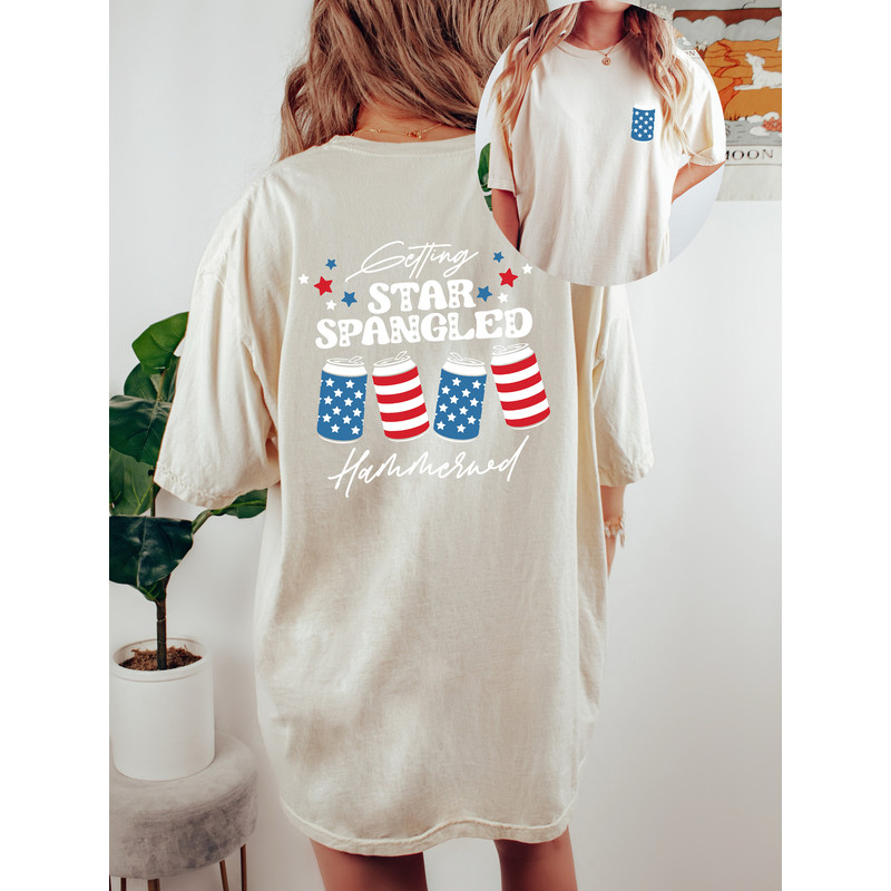 Retro USA Comfort Colors shirt, 4th of July tee, Retro funny fourth shirt, Womens 4th of July shirt, America Patriotic Shirt, Independence - 2.jpg