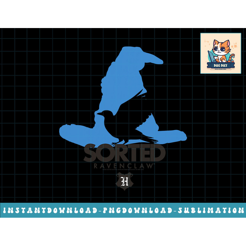 Harry Potter Ravenclaw Sorted png, sublimate, digital download.jpg