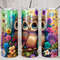 Floral Neon Owl Tumbler,Floral Neon Owl Skinny Tumbler,animals Tumblers.png
