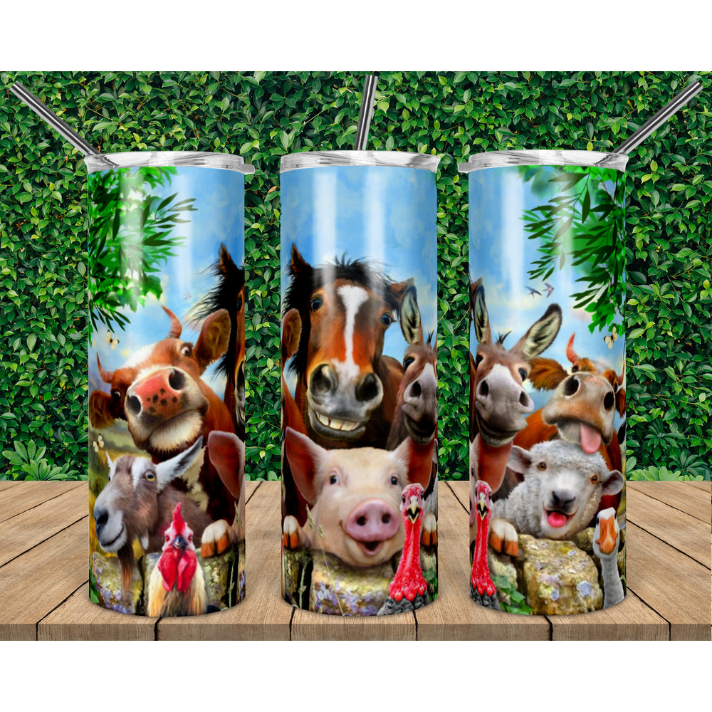 Hanging with my Peeps Tumbler,Hanging with my Peeps Skinny Tumbler,animals Tumblers.png