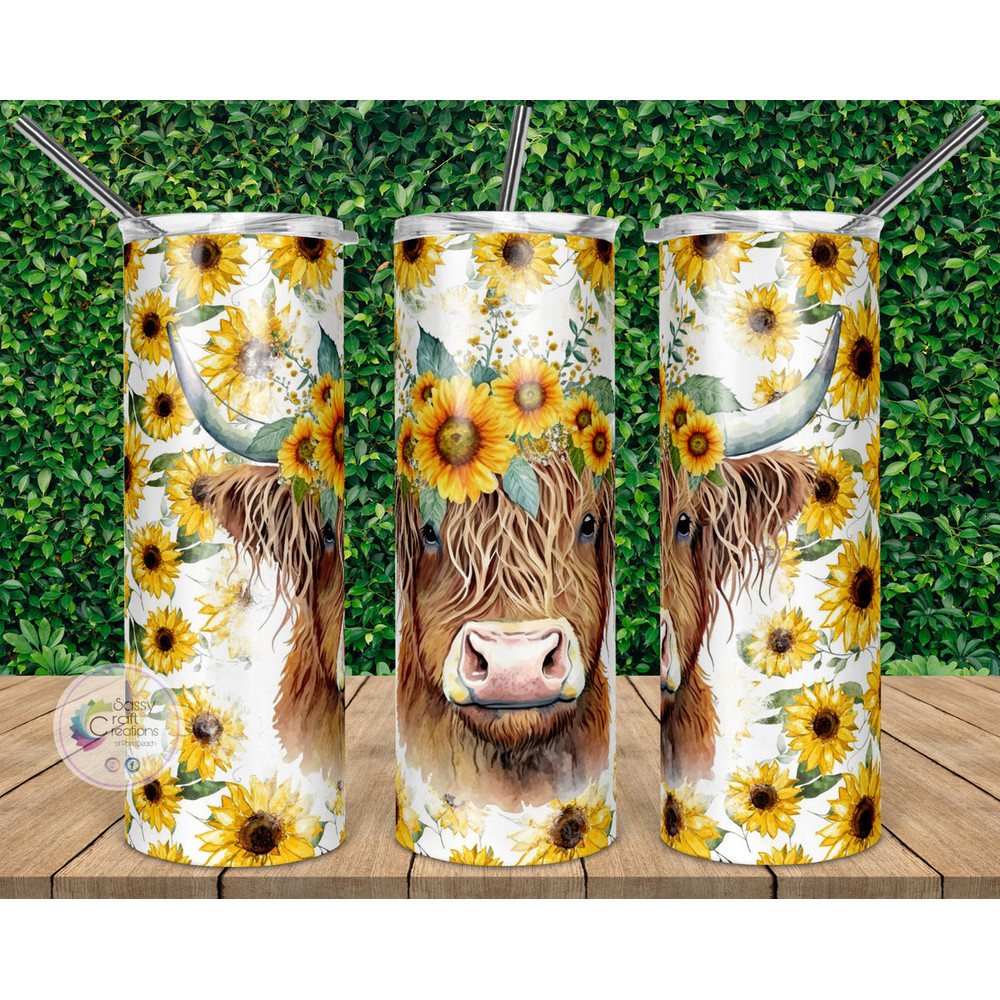 Highland Cow Floral Mama Tumbler,Highland Cow Floral Mama Skinny Tumbler,animals Tumblers.png