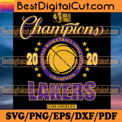 champions lakers 2020, sport svg, nba champions, l