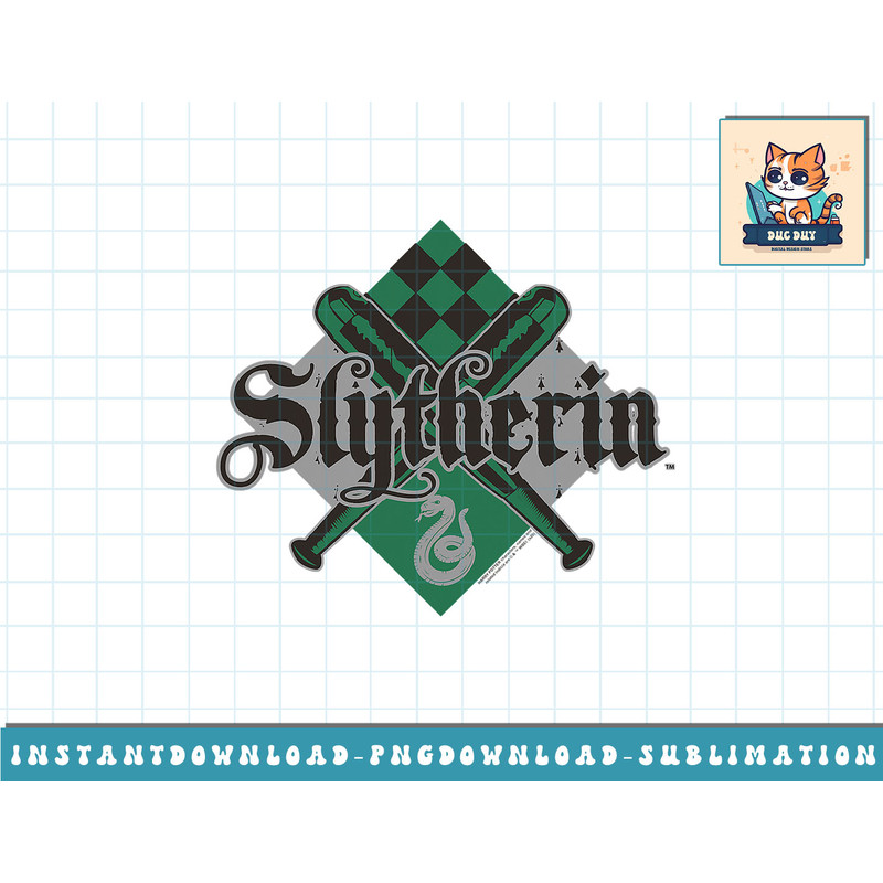 Harry Potter Slytherin Quidditch Diamond Logo png, sublimate, digital download.jpg