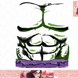 marvel incredible hulk halloween costume png, instant download