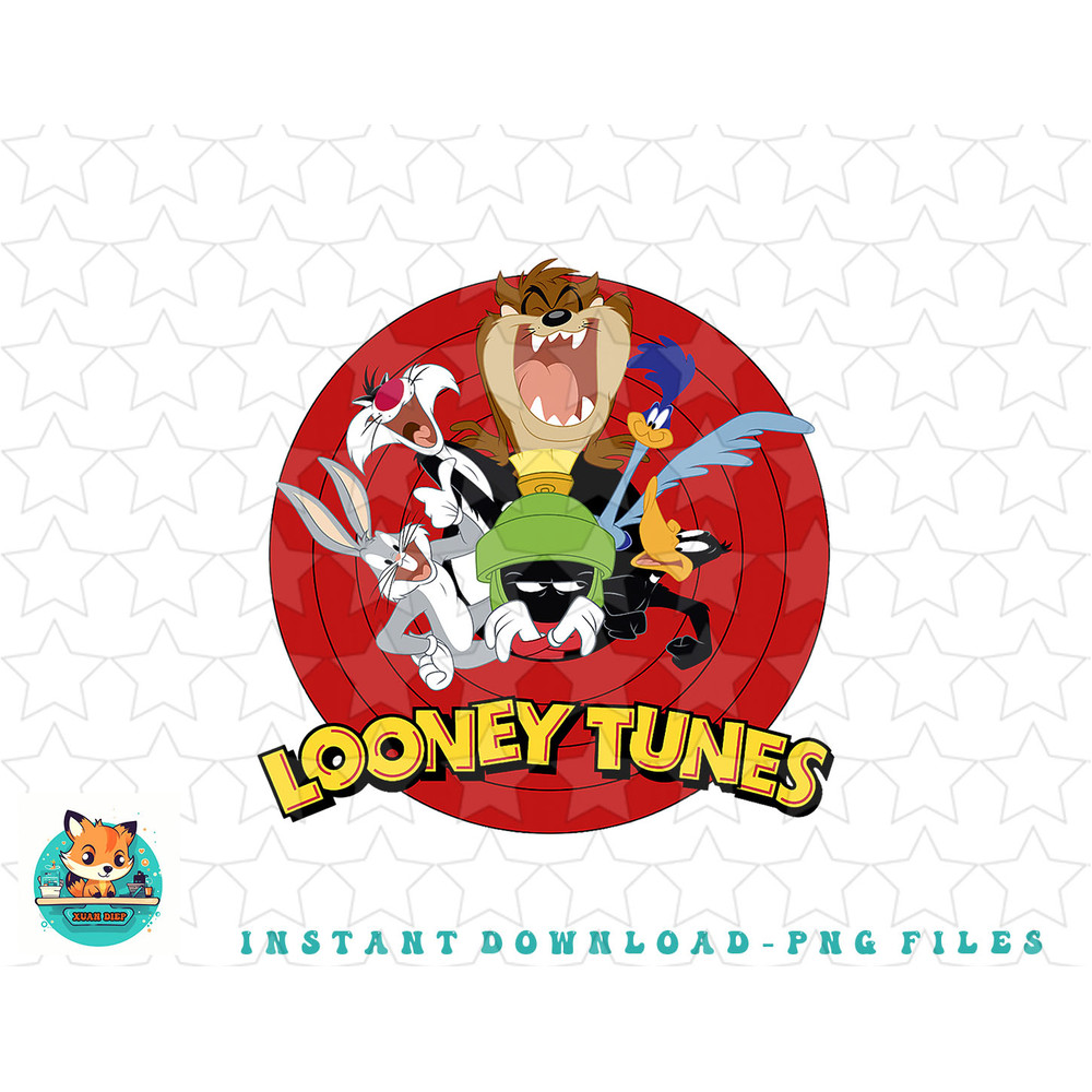 Looney Tunes Group Portrait Logo png, sublimation, digital download.jpg