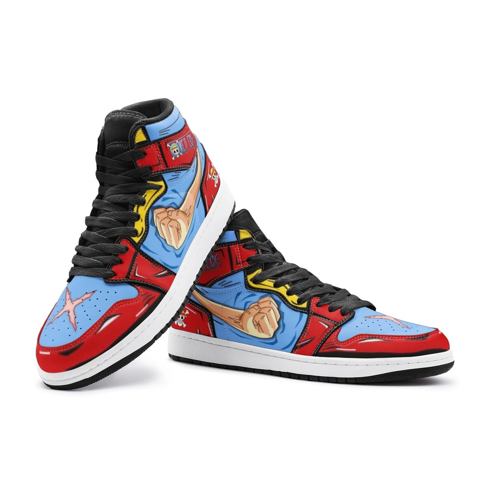 Monkey D. Luffy Fist One Piece JD1 Shoes, Monkey D. Luffy Fist One Piece Jordan 1 Shoes, Monkey D. Luffy Fist One Piece