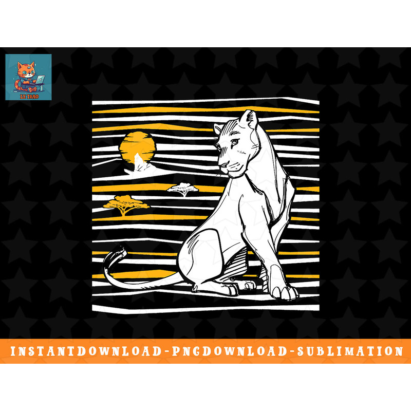 Disney The Lion King Live Action Nala Pride Lands png, sublimation, digital download.jpg