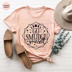 funny vneck tshirts, witch shirt, halloween outfit, gift for her, sarcastic t-shirt, graphic tees for women, celestial t