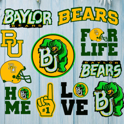 baylor bears svg , football svg , football gift ,