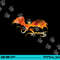 Hobbit Smaug on Fire png, sublimation .jpg