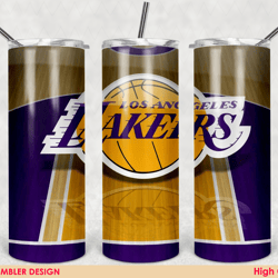 la lakers tumbler wrap, nba tumbler design, 20oz tumbler