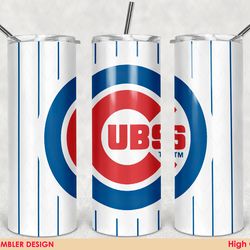 chicago cubs tumbler wrap, mlb tumbler design,  20oz tumbler wrap